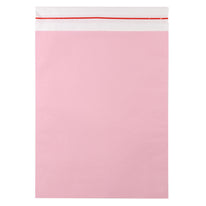 50x Papieren verzendzak Roze Large