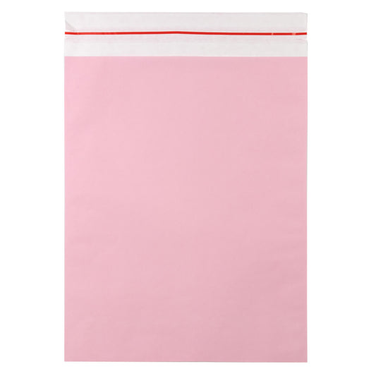 50x Papieren verzendzak Roze Large