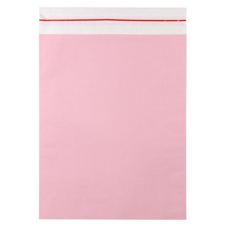 50x Papieren verzendzak Roze Large