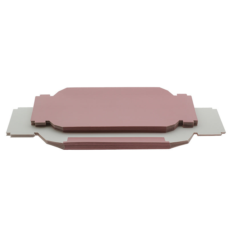 Geschenkdoos bedrukken Roze 355x168x94mm  - Metallic
