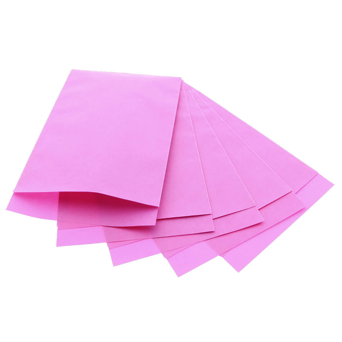 200 x Papieren Zakjes Roze 17x25cm