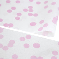Vloeipapier 50x70cm Dots Roze