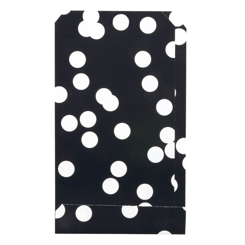 200x Papieren Zakjes Dots 12x19cm