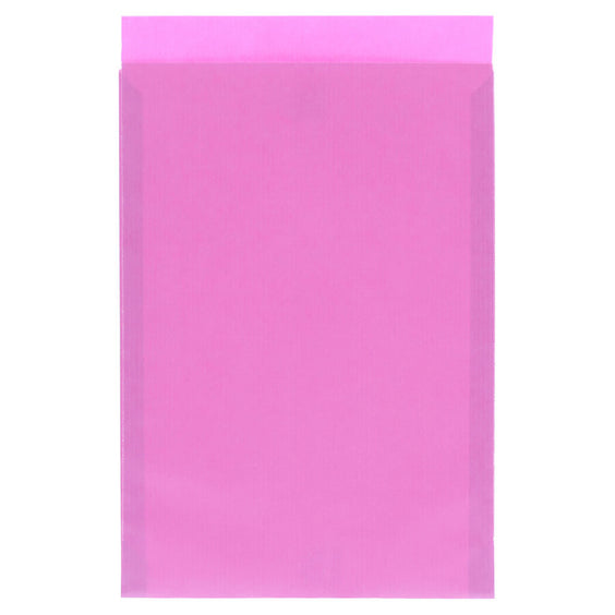 200 x Papieren Zakjes Roze 17x25cm