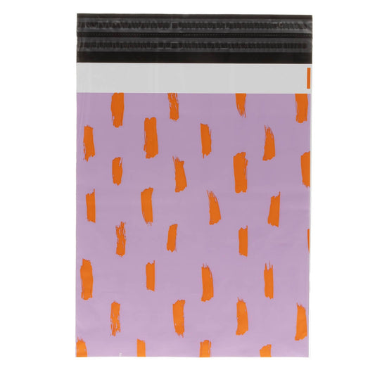 100x verzendzakken Stripes Medium Retoursluiting