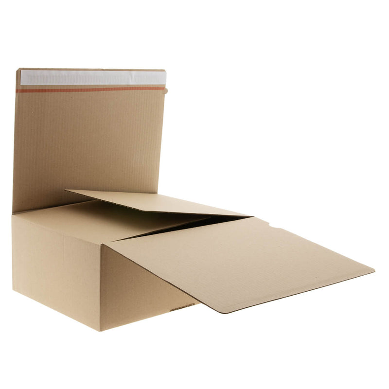 Verzenddozen met autolock bodem 350x256x135mm