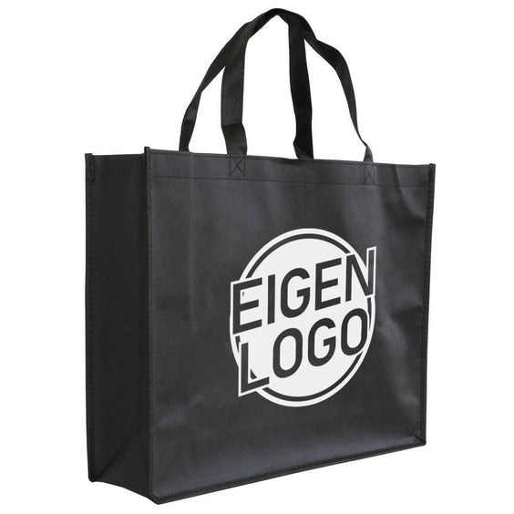 Boodschappentas 42x12x35cm (M) - 1 kleur bedrukt