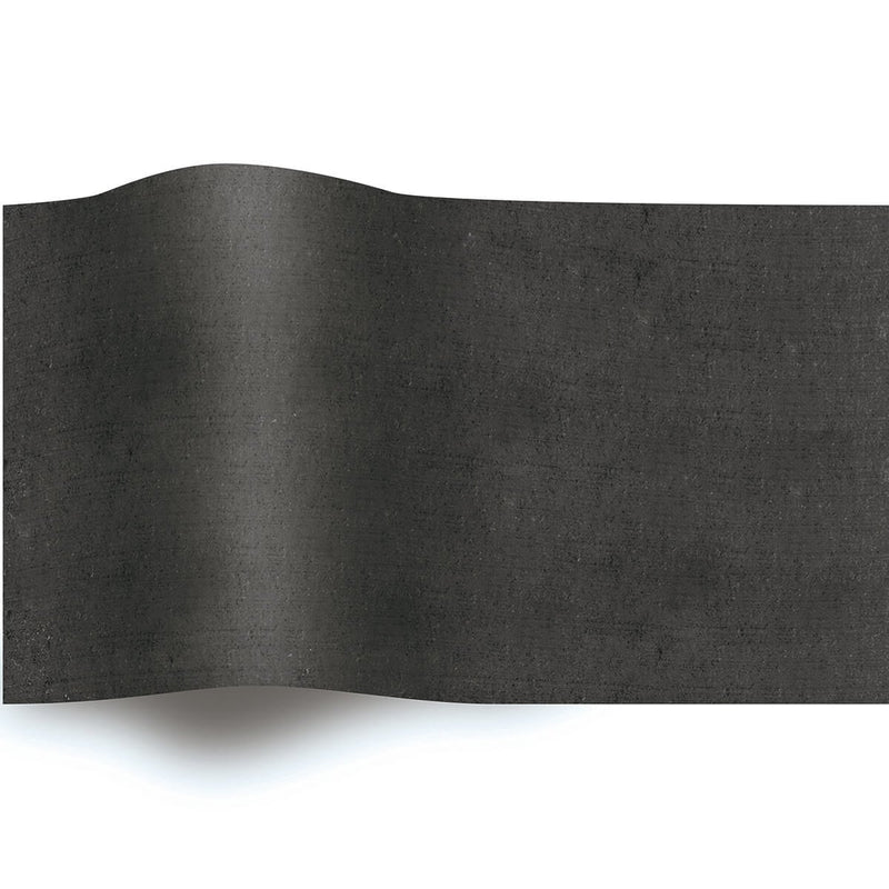 Zijdevloei 500x750mm zwart, 240 vel