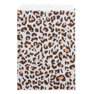 200x Papieren Zakjes Leopard 17x25cm