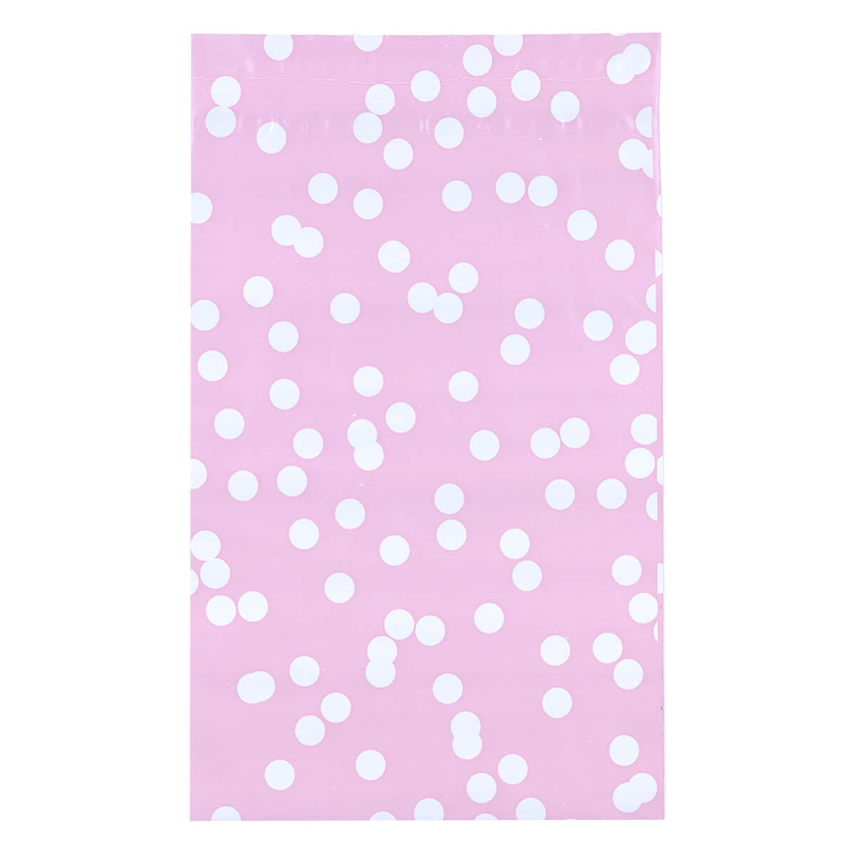 100x verzendzakken Dots Roze Small