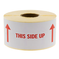 500x Etiket 'This side up'