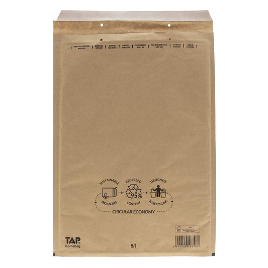 100x bubbel envelop I Bruin A3  binnenmaat 30x44,5cm