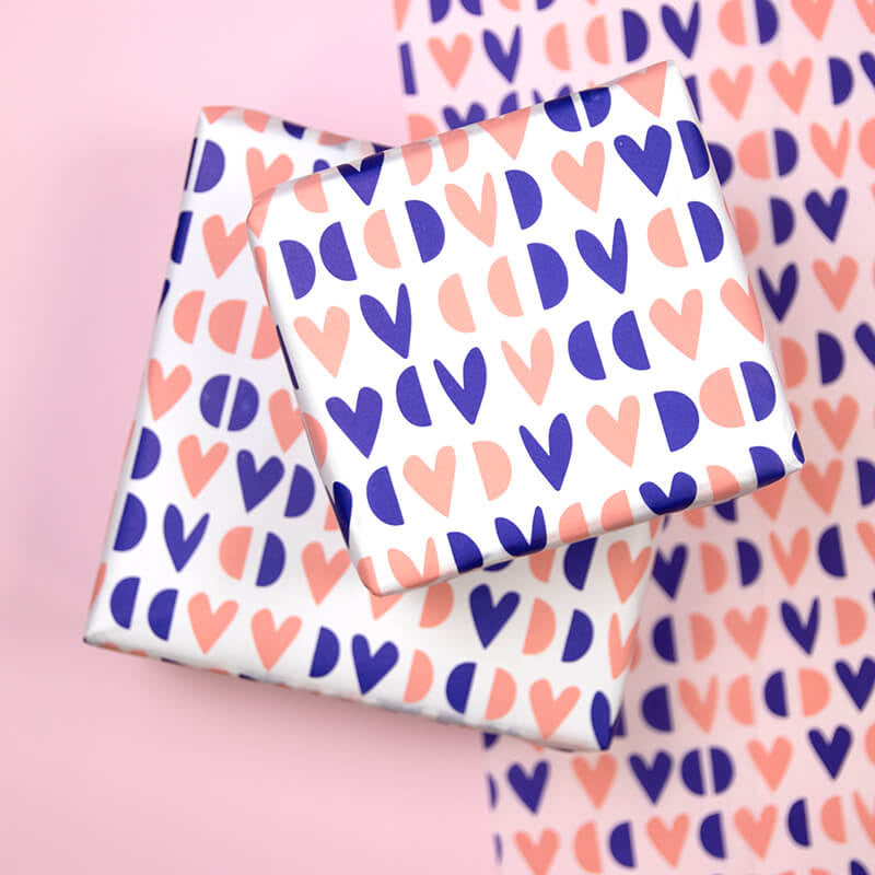 Vloeipapier 50x70cm Happy Hearts