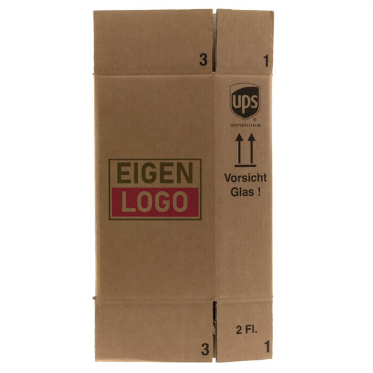 Wijndoos bedrukken + gratis 2-fles inlay