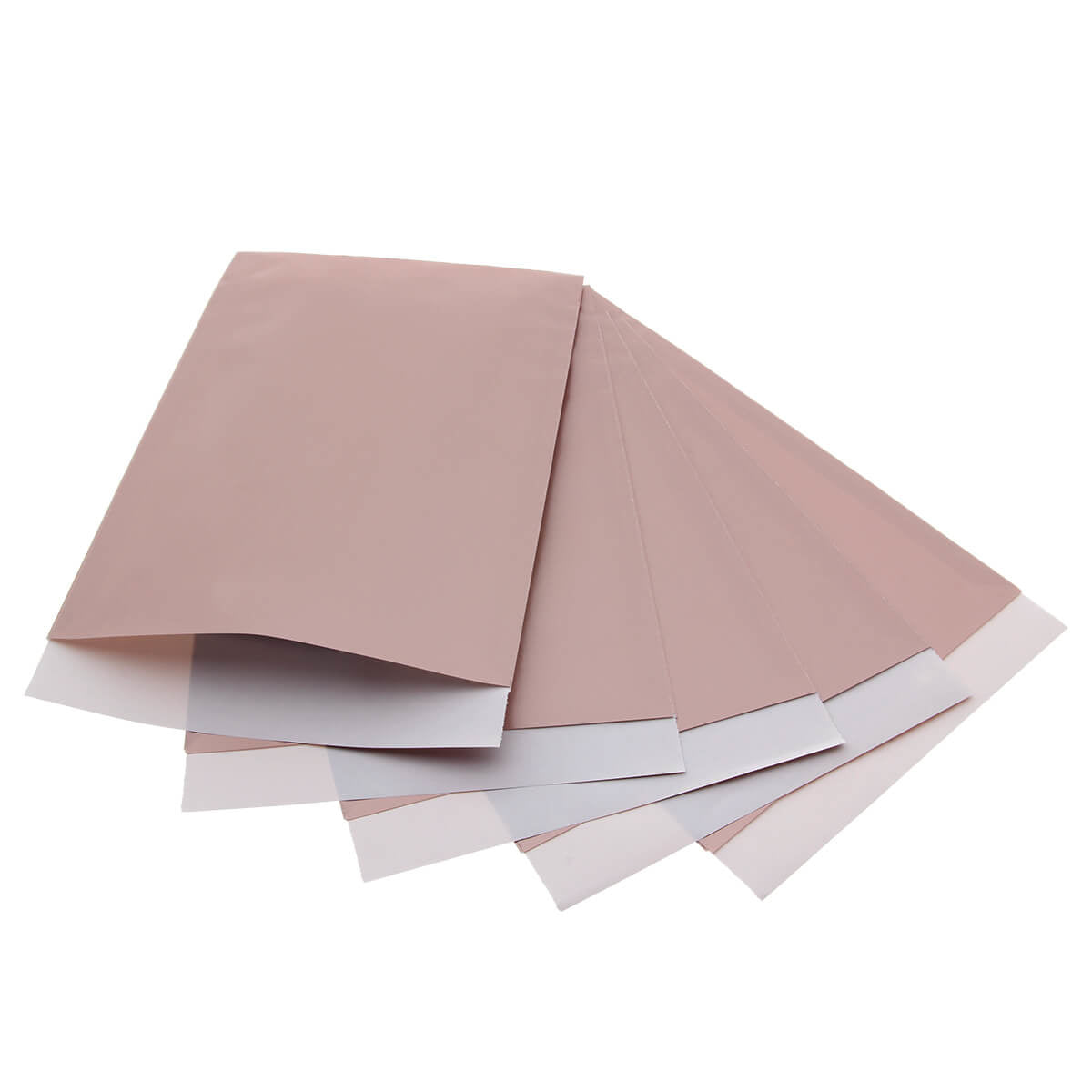 200 x Papieren Zakjes Rosé Goud  17x25cm