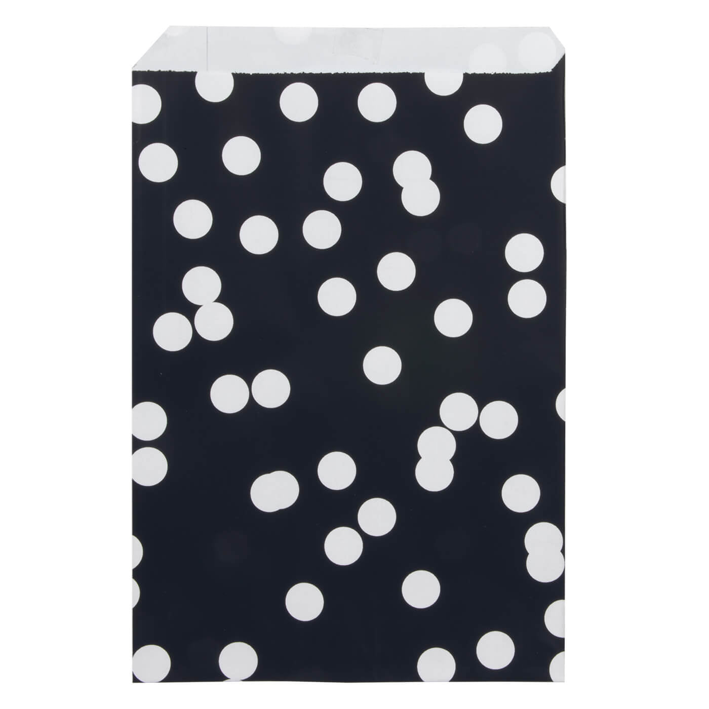 200x Papieren Zakjes Dots 17x25cm