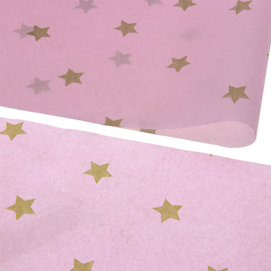 Vloeipapier 50x70cm Stars Gold