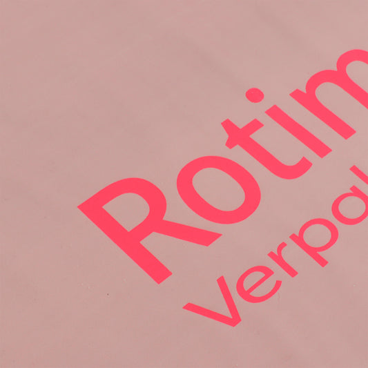 Roze verzendzakken bedrukken met NEON Medium