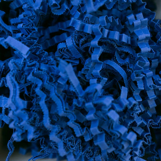 Opvulmateriaal zigzag Blauw 2kg