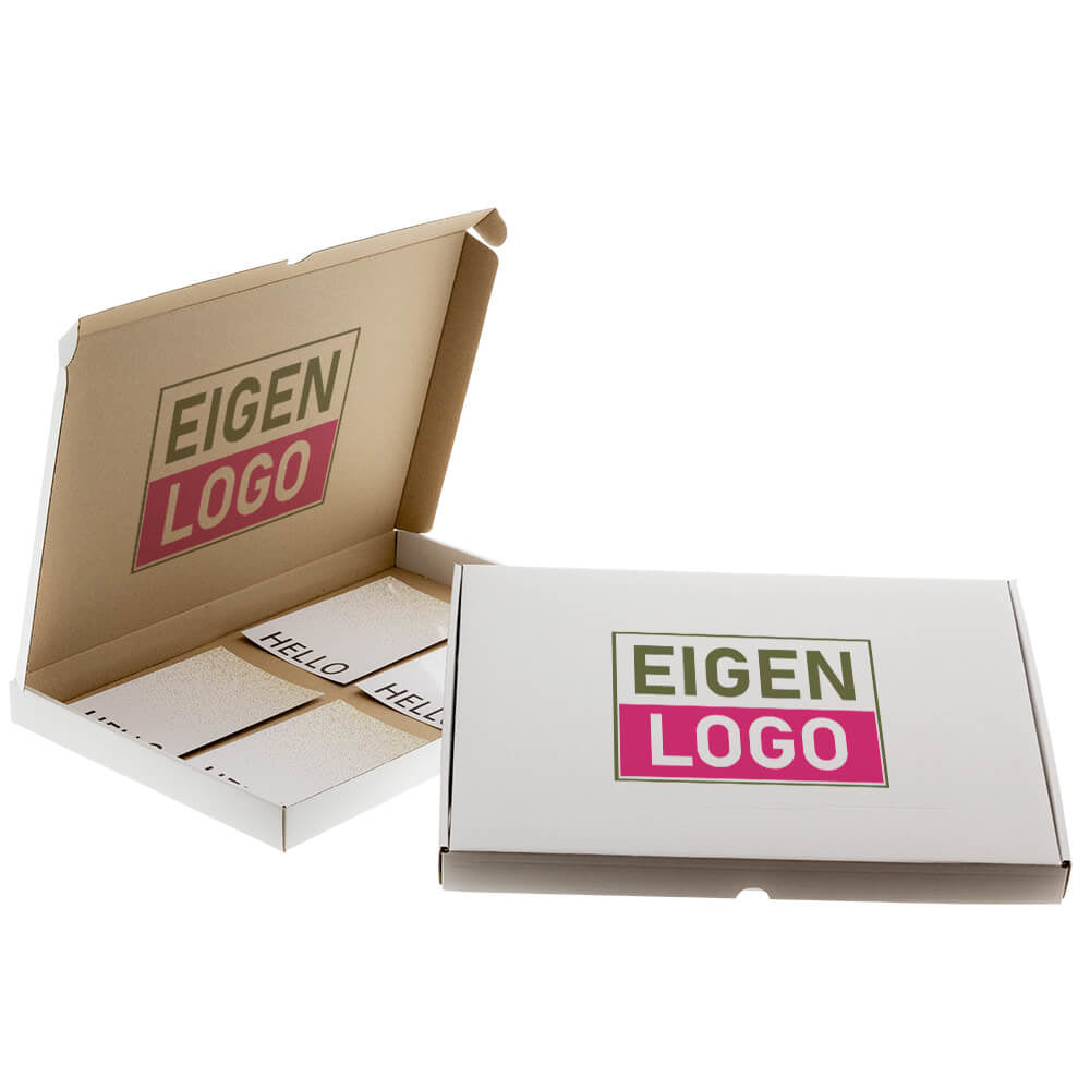 Brievenbusdozen Bovenlader Wit A4+ bedrukken