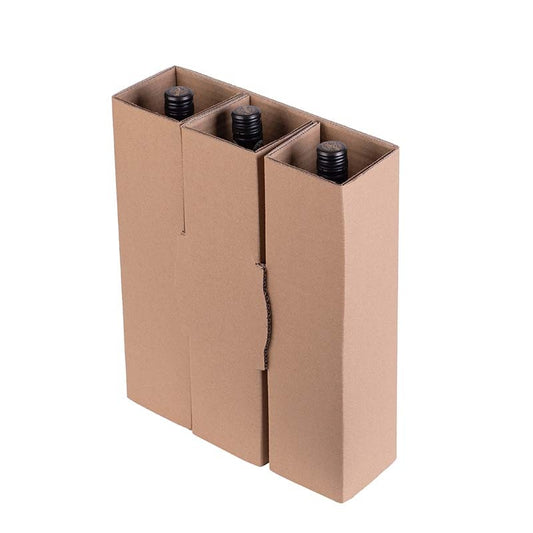 Inlay Wijnverzenddoos 3 fles