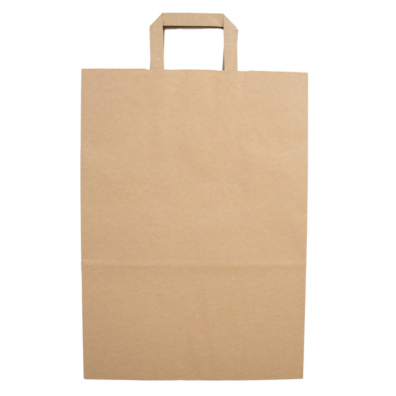 50x budget tassen bruin brede bodem staand M