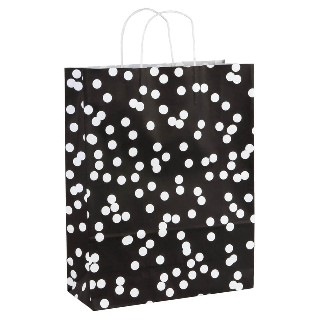 50x papieren tasjes Dots A3