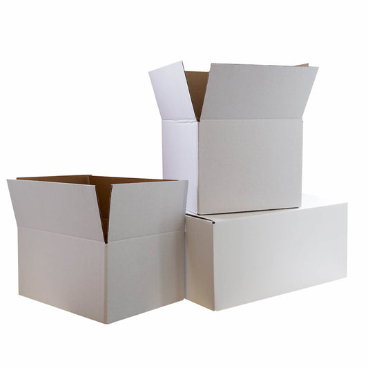 Kartonnen dozen wit 200x150x90mm