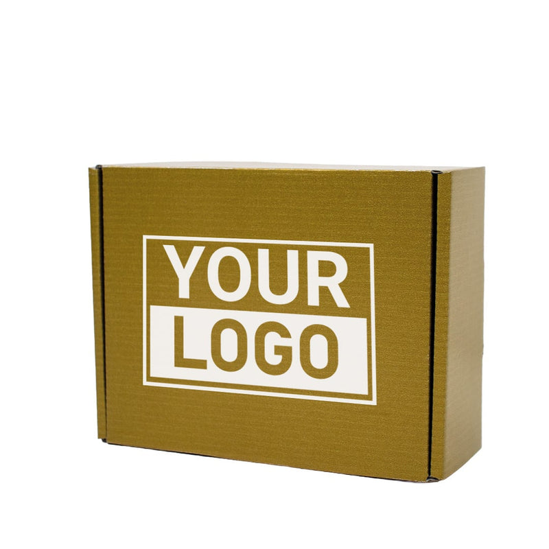 Postdozen bedrukken Goud 160x130x60mm