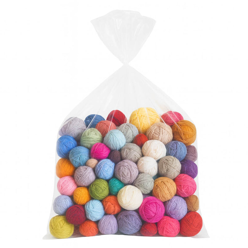 500x plastic zakken LDPE 40x60cm 25my