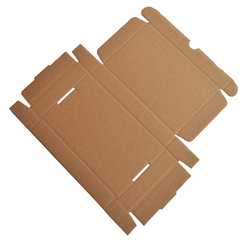 50x Brievenbusdoos bovenlader Bruin A6