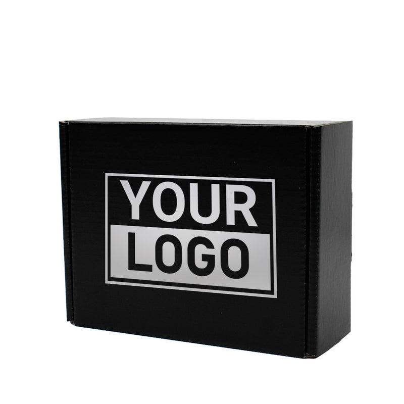 Postdozen bedrukken Zwart 160x130x90mm