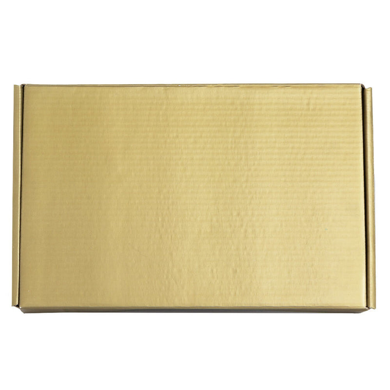 50x brievenbusdoos A5 Goud