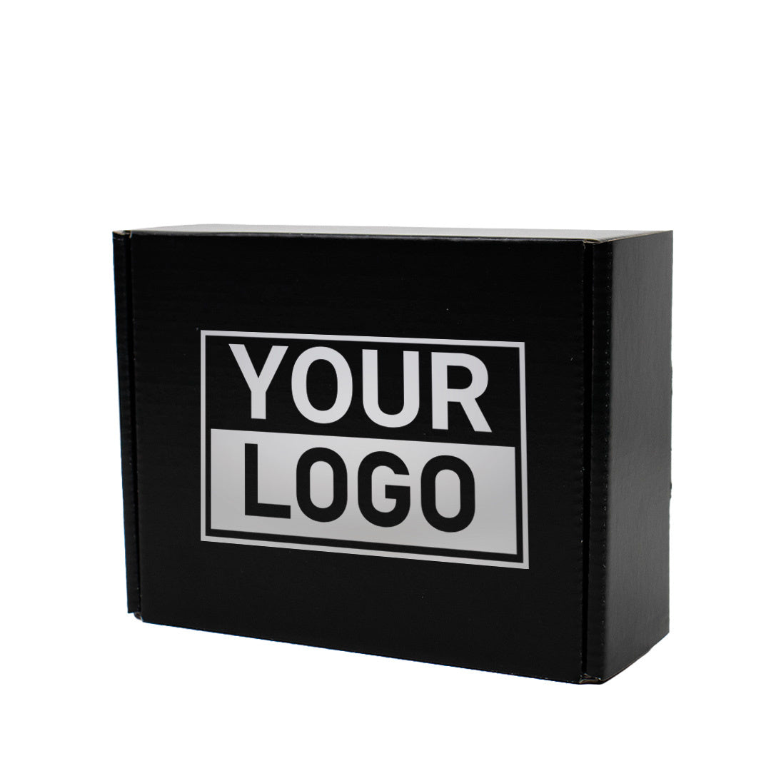 Postdozen bedrukken Zwart 160x130x60mm