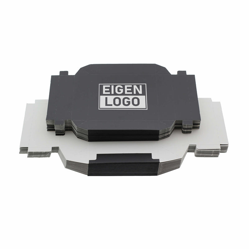 Geschenkdoos bedrukken Zwart 125x125x55mm