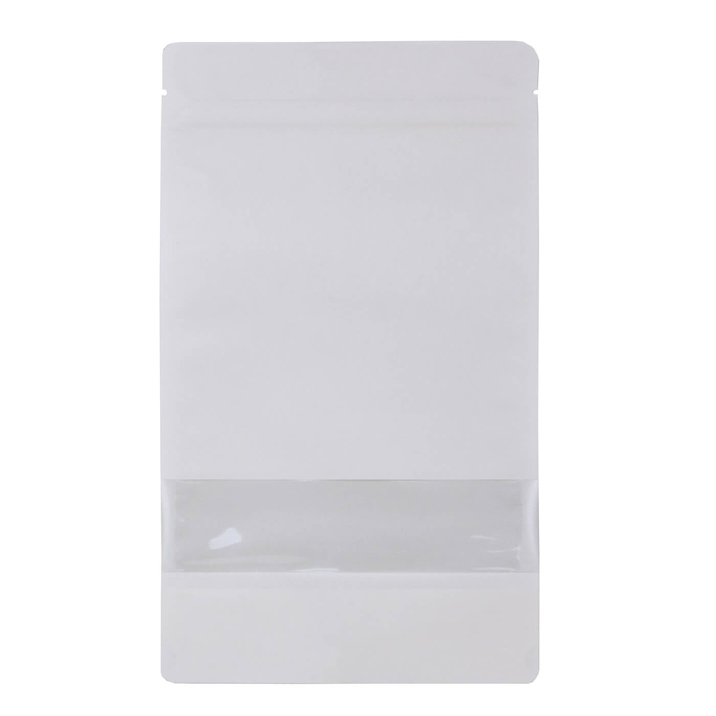 100x Stazakken met Venster Wit 16x27cm