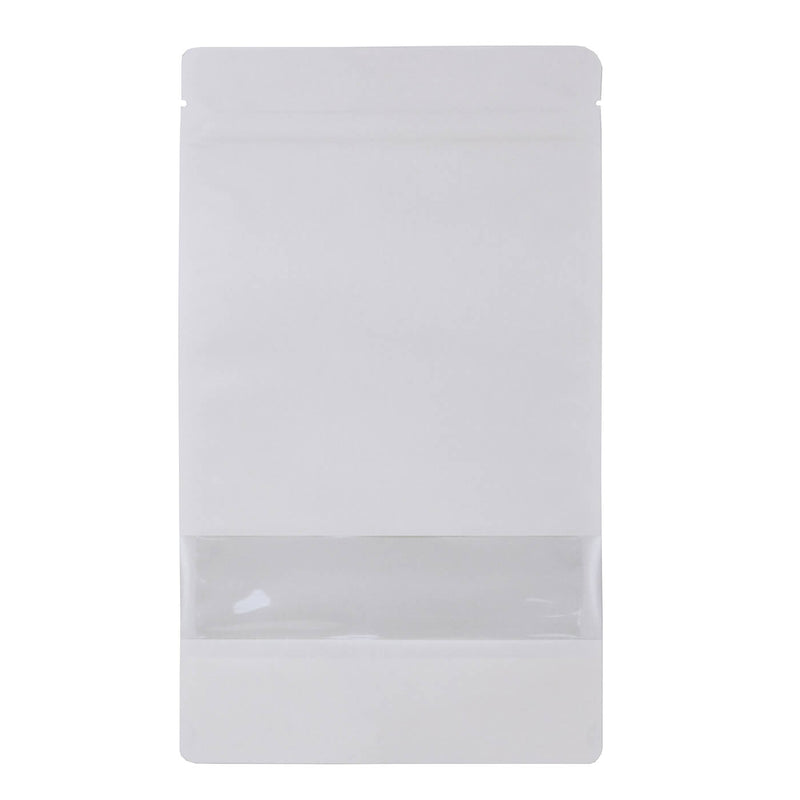 100x Stazakken met Venster Wit 16x27cm
