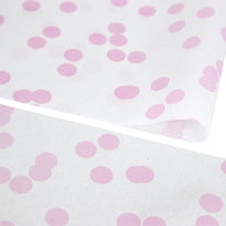 Vloeipapier 35x50cm Dots Roze