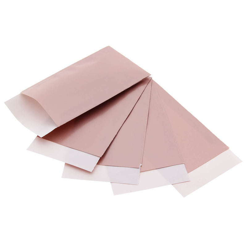 200 x Papieren Zakjes Rosé Goud  7x13cm