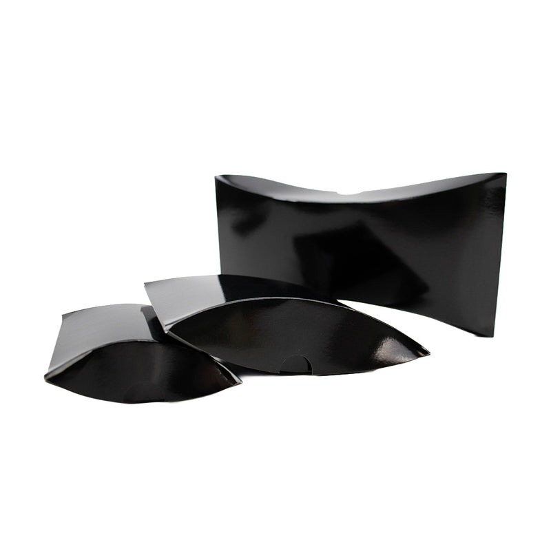 25x gondeldoos zwart 105x95x30mm