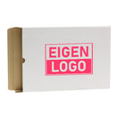 Brievenbusdozen bedrukken met NEON - Wit A4 Zijlader