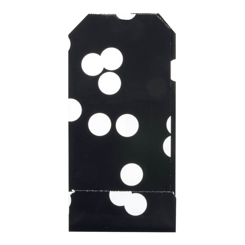 200x Papieren Zakjes Dots 7x13cm