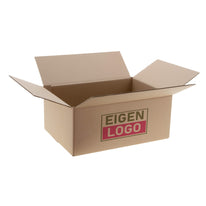 Dozen bedrukken Bruin 310x250x200mm