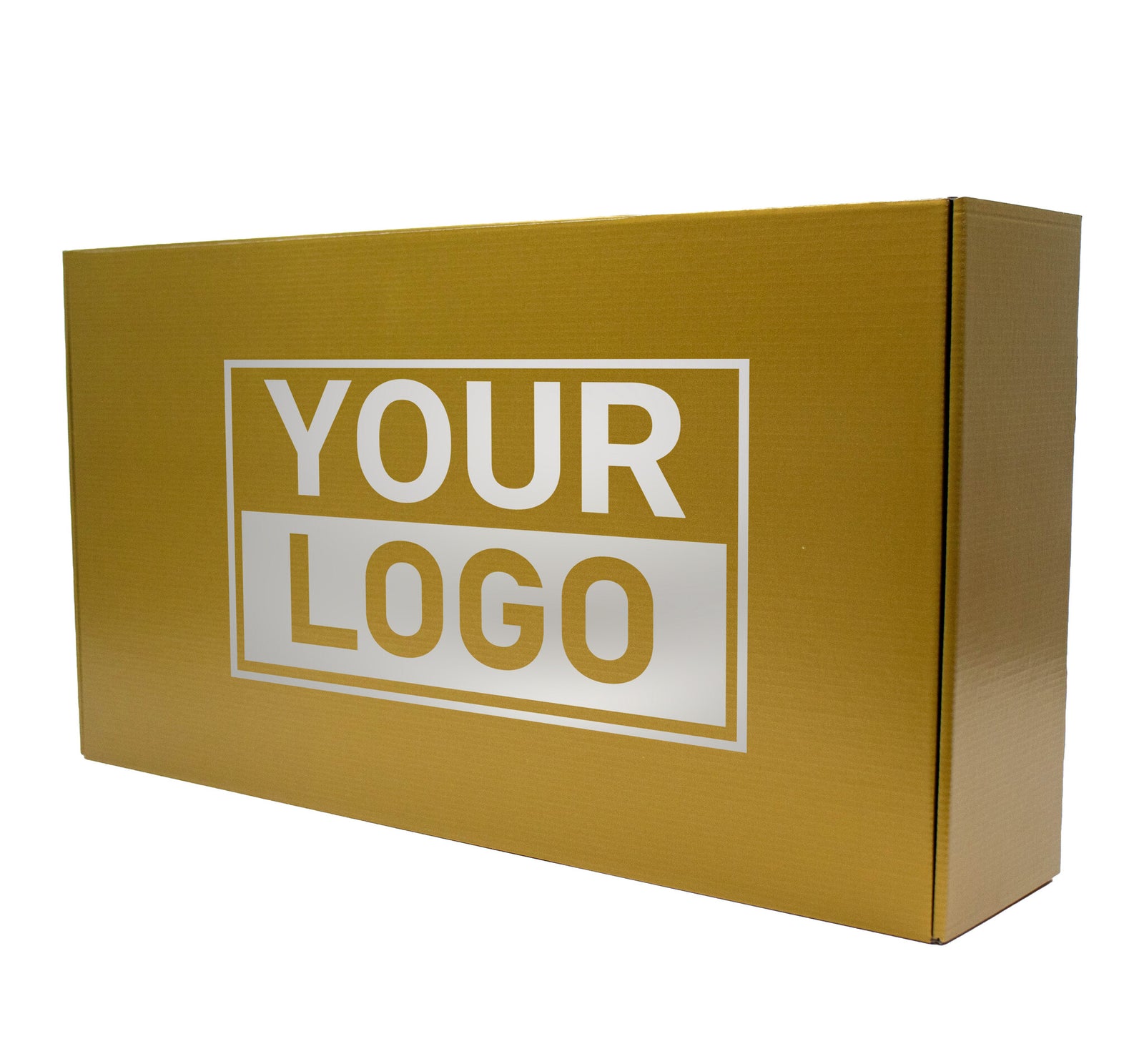 Postdozen bedrukken Goud 610x329x135mm