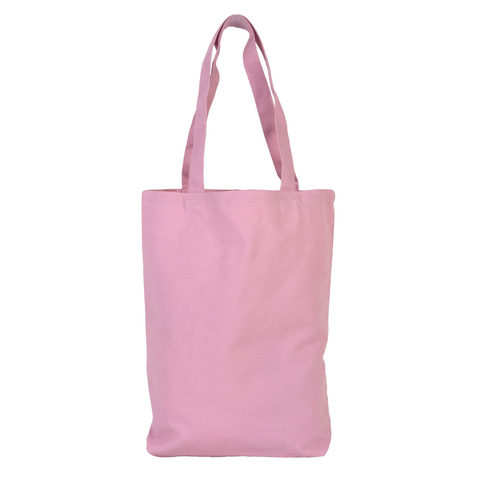 10x katoenen shopper Pink Lavender