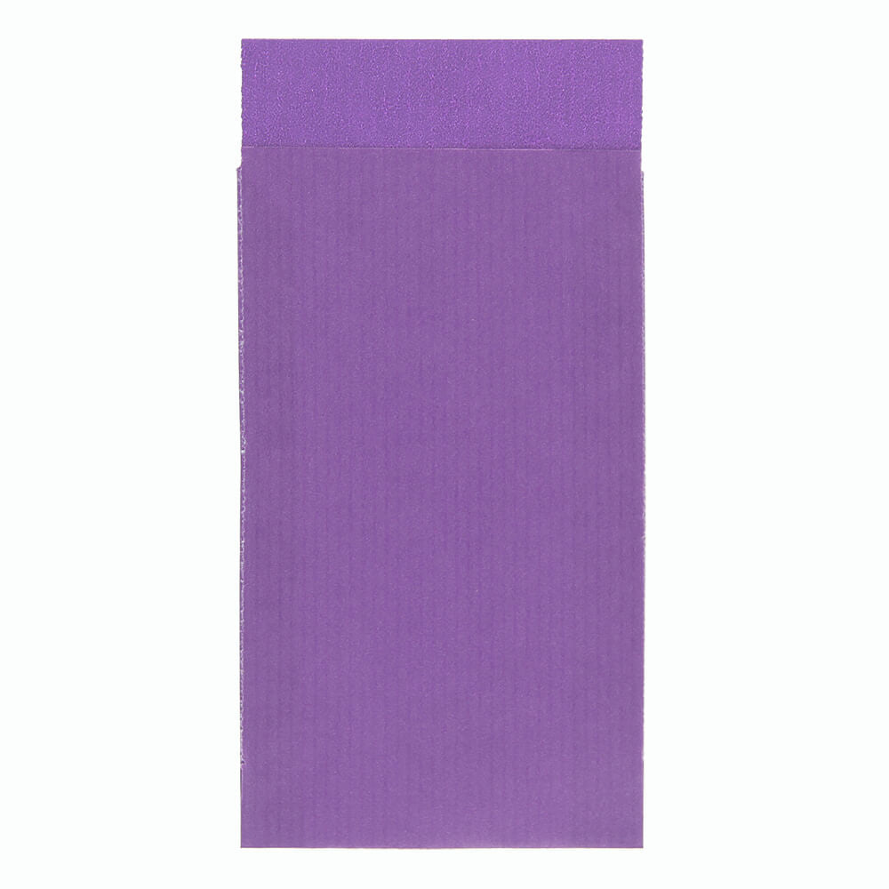200 x Papieren Zakjes Paars  7x13cm
