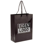 Cadeautasje bedrukken Zwart A4