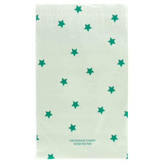100x verzendzakken Stars Small Retoursluiting