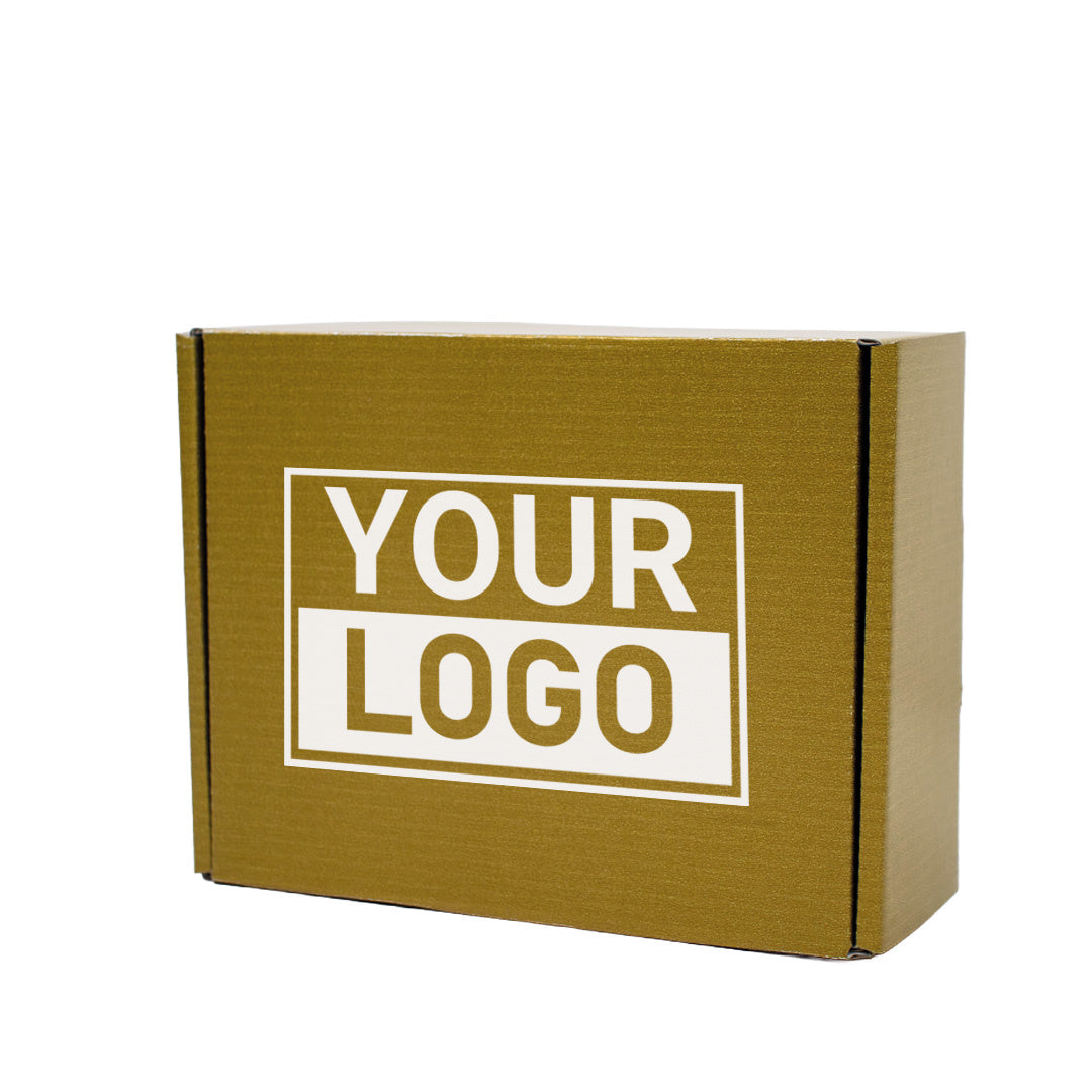 Postdozen bedrukken Goud 160x130x90mm