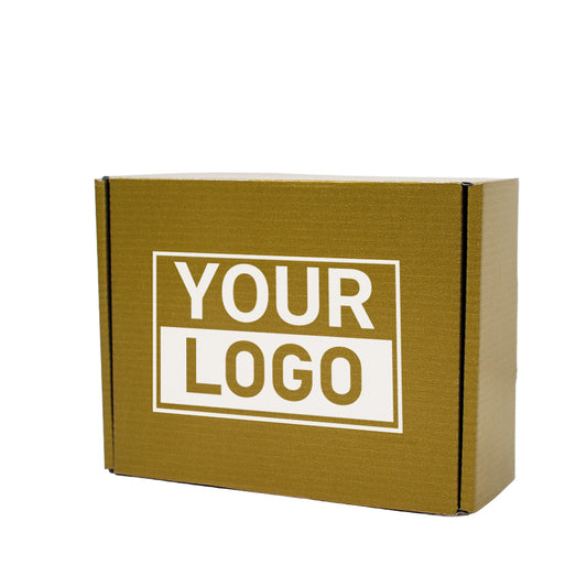 Postdozen bedrukken Goud 160x130x90mm